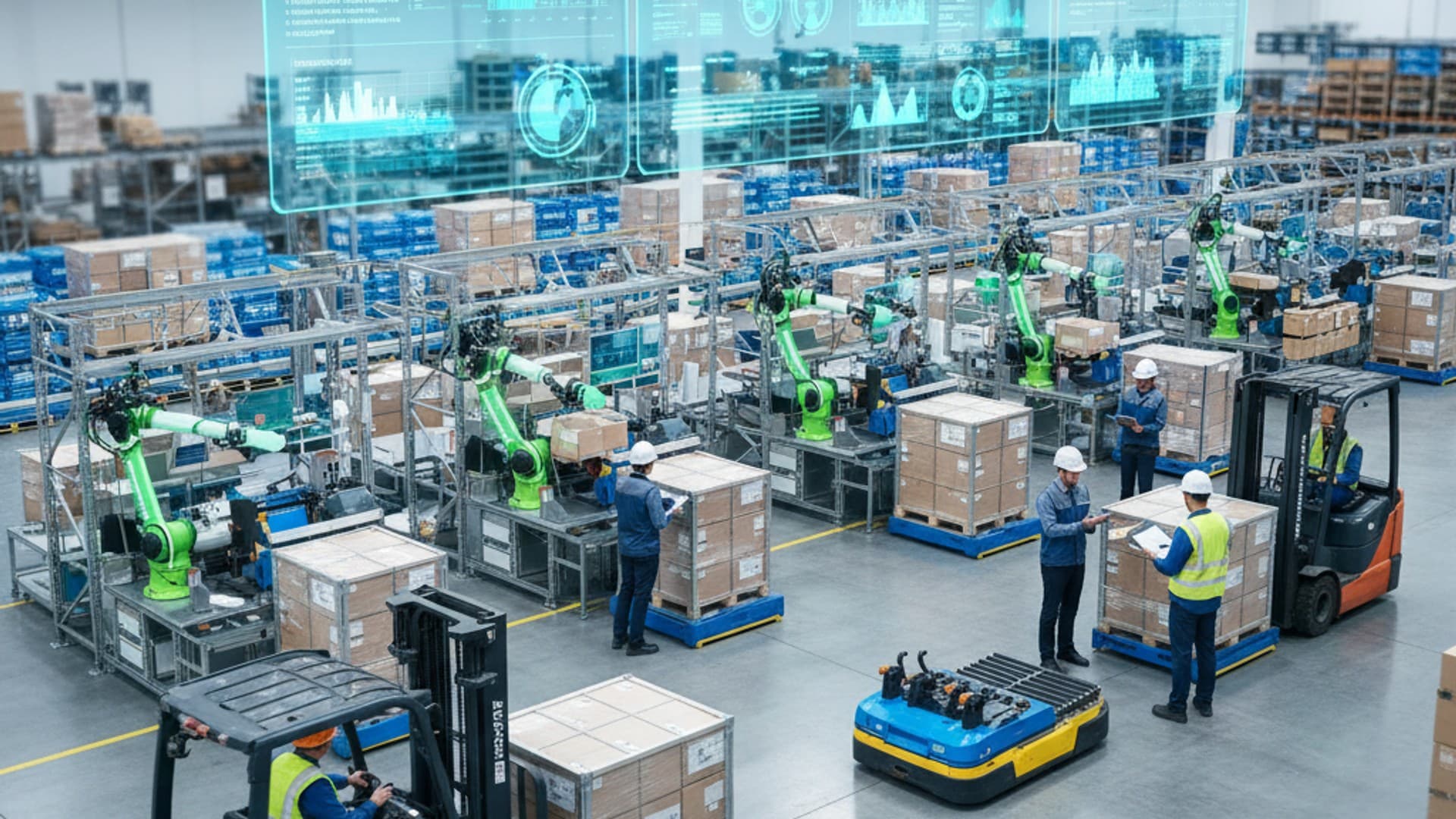 Global logistics network